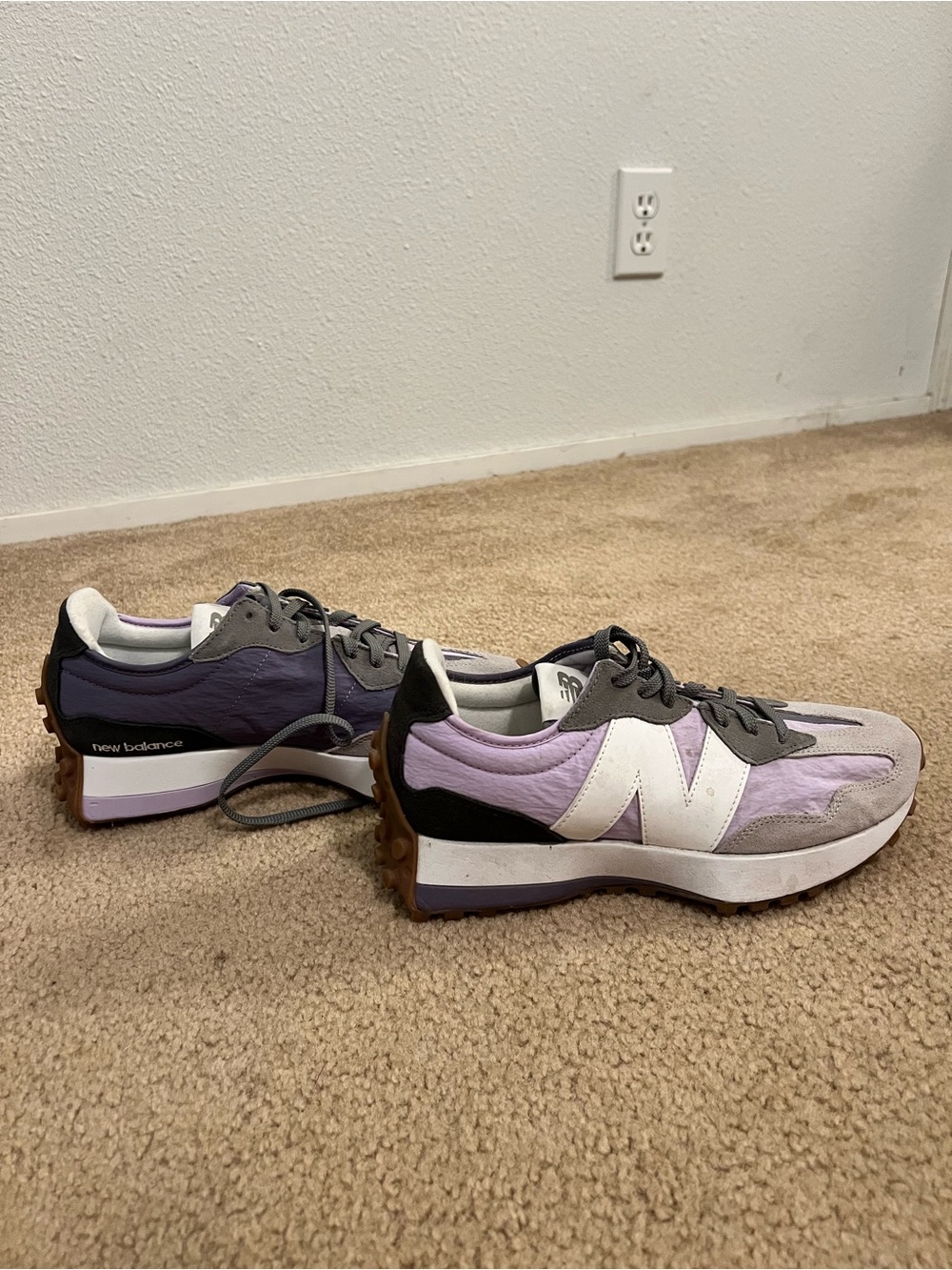 New Balance Women's Lavender, Purple & Gray Retro Runner Sneakers - Picture 2 of 6